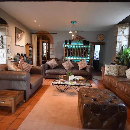 Willa Chateau With Pool And Golf Course Sadillac