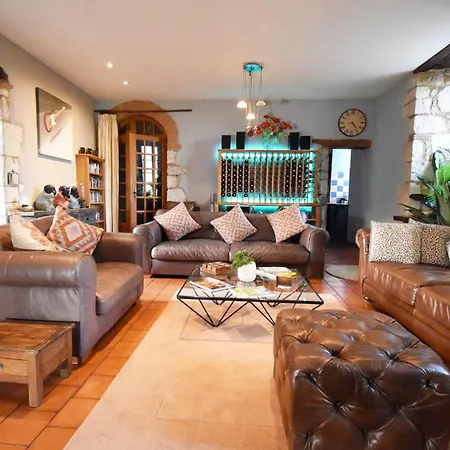 Chateau With Pool And Golf Course Sadillac